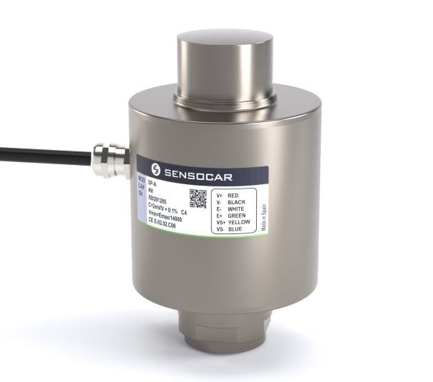 Stainless steel compression load cell